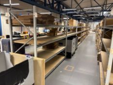 8 Bays Of Grey Boltless Racking - No Reserve