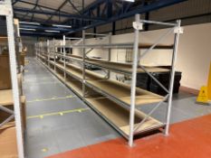 10 Bays Of Grey Boltless Racking