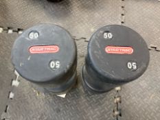 Pair Of 50Kg Dumbbells - No Reserve