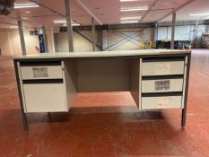 Grey Warehouse Desk - No Reserve
