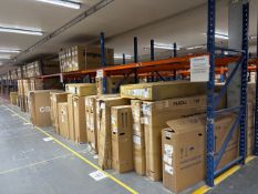 6 Bays Of Blue And Orange Boltless Racking - No Reserve