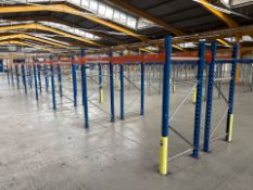 14 Bays Of Blue And Orange Boltless Racking - No Reserve