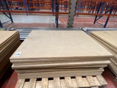 Pallet Of 15 Chipboards Shelves 119cm x 90cm- No Reserve
