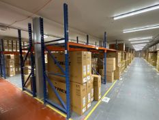 15 Bays Of Blue And Orange Boltless Racking - No Reserve