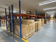 6 Bays Of Blue And Orange Boltless Racking - No Reserve