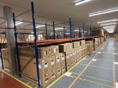 23 Bays Of Blue And Orange Boltless Racking - No Reserve