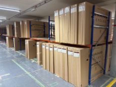 7 Bays Of Blue And Orange Boltless Racking - No Reserve