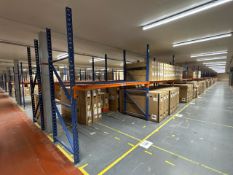 18 Bays Of Blue And Orange Boltless Racking