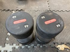 Pair Of 44Kg Dumbbells - No Reserve