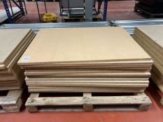Pallet Of 15 Chipboards Shelves 119cm x 90cm - No Reserve