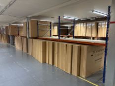 7 Bays Of Blue And Orange Boltless Racking - No Reserve