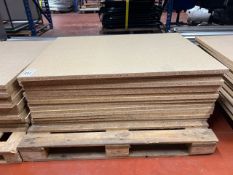 Pallet Of 15 Chipboards Shelves 119cm x 90cm - No Reserve