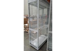 White GAME Tech Cabinets x2 - No Reserve