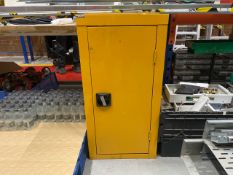 Yellow COSHH Cabinet - No Reserve