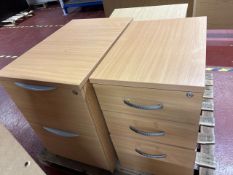 Pallet Of 3 Wooden Cabinets - No Reserve