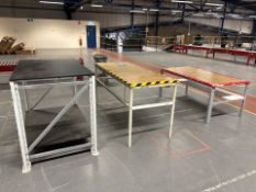 3 Assorted Workshop Tables- No Reserve