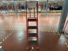 Red Warehouse Steps - No Reserve