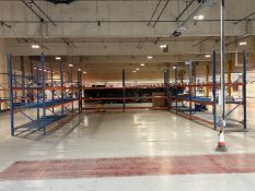 12 Bays Of Blue And Orange Boltless Racking
