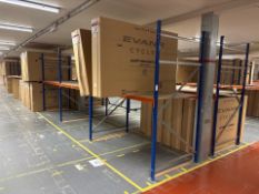 22 Bays Of Blue And Orange Boltless Racking - No Reserve