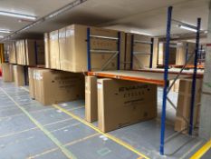 7 Bays Of Blue And Orange Boltless Racking - No Reserve