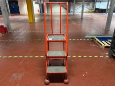 Small Red Warehouse Steps - No Reserve