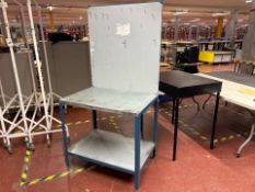 Blue Workshop Table - No Reserve