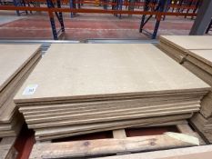 Pallet Of 15 Chipboards Shelves 119cm x 90cm- No Reserve