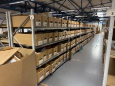 8 Bays Of Grey Boltless Racking - No Reserve