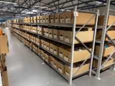 8 Bays Of Grey Boltless Racking