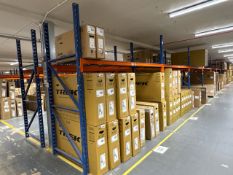 6 Bays Of Blue And Orange Boltless Racking - No Reserve