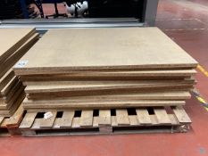 Pallet Of 15 Chipboards Shelves 119cm x 90cm - No Reserve