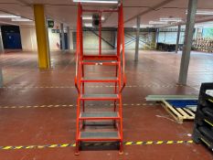 Large Red Warehouse Steps - No Reserve