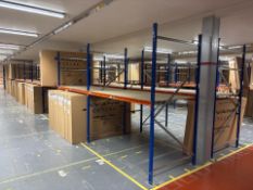 20 Bays Of Blue And Orange Boltless Racking- No Reserve