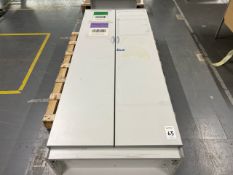 Grey Wooden Warehouse Cupboard