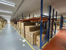 15 Bays Of Blue And Orange Boltless Racking - No Reserve