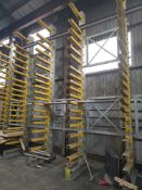 No Reserve-Free Standing Cantilever Racking Set, 5800mm In Height, 4860m Wide