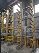 No Reserve-Free Standing Cantilever Racking Set, 5800mm In Height, 4860m Wide