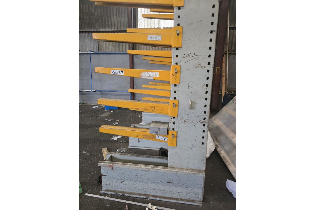 No Reserve- Free Standing Cantilever Racking Set, 6m In Height, 3.9m Wide - Image 4 of 6