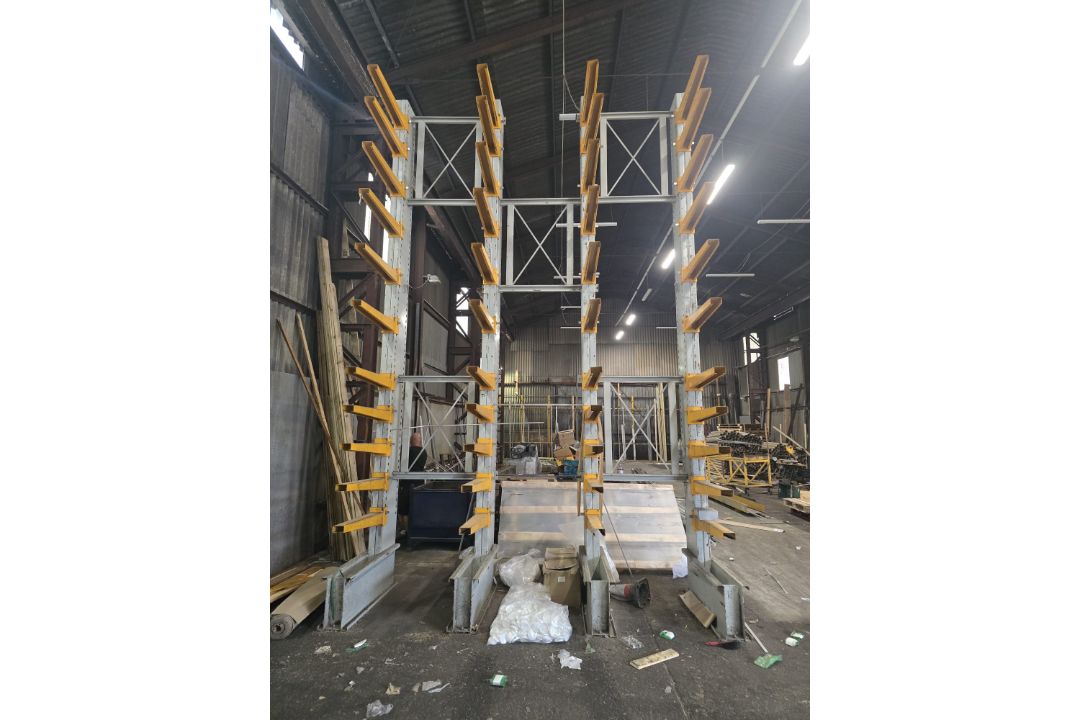 No Reserve- Free Standing Cantilever Racking Set, 6m In Height, 3.9m Wide - Image 5 of 6