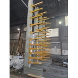 No Reserve-Free Standing Cantilever Racking Set, 6m In Height, 3.9m Wide