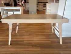 Wooden Laquer Rectangular Table - No Reserve