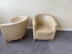 6 x Tub Chairs - No Reserve