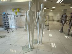 2 x Female Manaquins - No Reserve