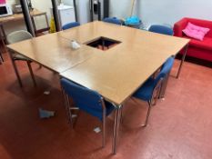 8 xWood Top Tables - No Reserve