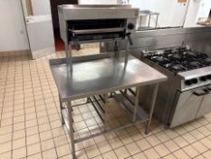 Falcon Gas Grill With Stainless Steel Prep Unit - No Reserve