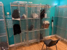 3 Wire Lockers With 6 Slots