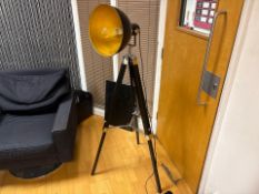 Matt Black, Gold Accent Studio Light