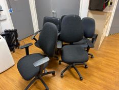 5 x Assorted Office Chairs