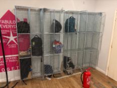 3 Wire Lockers With 6 Slots