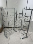 2 x Shoe Display Racks - No Reserve